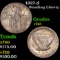 1927-d Standing Liberty Quarter 25c Grades vf+