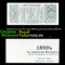Proof 1890 $10 Treasury Note Back BEP Intaglio Print B-139, DCSE '90 Grades Proof