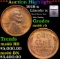***Auction Highlight*** 1918-s Lincoln Cent 1c Graded ms66 rb BY SEGS (fc)