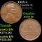 1925-s Lincoln Cent 1c Grades Select Unc BN