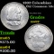 1892 Columbian Old Commem Half Dollar 50c Grades Choice+ Unc
