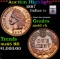 ***Auction Highlight*** 1887 Indian Cent 1c Graded ms65 rb By SEGS (fc)