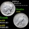 1921-p Peace Dollar $1 Grades Choice AU