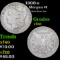 1900-s Morgan Dollar $1 Grades vf++