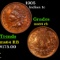 1905 Indian Cent 1c Grades Choice Unc RB