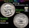 ***Auction Highlight*** 1932-p Washington Quarter 25c Graded GEM+ Unc BY USCG (fc)