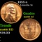 1955-s Lincoln Cent 1c Grades GEM+ Unc RD