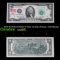 1976 $2 Federal Reserve Note 1st Day of Issue, with Stamp Grades Gem CU
