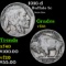 1916-d Buffalo Nickel 5c Grades vf++