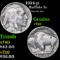 1914-p Buffalo Nickel 5c Grades vf+