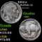 1914-s Buffalo Nickel 5c Grades vf+