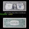 1957 $1 Blue Seal Silver Certificate Grades Select AU