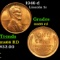 1946-d Lincoln Cent 1c Grades GEM+ Unc RD