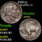 1919-p Buffalo Nickel 5c Grades Select Unc