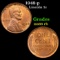 1948-p Lincoln Cent 1c Grades GEM+ Unc RB