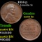 1914-p Lincoln Cent 1c Grades Choice Unc BN