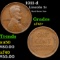 1911-d Lincoln Cent 1c Grades xf+++
