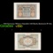 1920 Germany (Weimar Republic) 100 Marks Banknote P# 69a Grades vf++