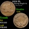 1858 SL Flying Eagle Cent 1c Grades vg+