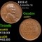 1931-d Lincoln Cent 1c Grades Choice AU/BU Slider+