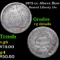 1875-cc Above Bow Seated Liberty Dime 10c Grades vg details