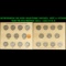 JEFFERSON SILVER WARTIME NICKEL SET 11 COINS WAYTE RAYMOND 1942 - 1945 P D S