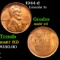 1944-d Lincoln Cent 1c Grades GEM++ Unc RD