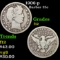 1906-p Barber Quarter 25c Grades f, fine
