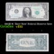 1963B $1 'Barr Note' Federal Reserve Note Grades vf++