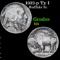 1913-p Ty I Buffalo Nickel 5c Grades f+