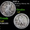1917-p Walking Liberty Half Dollar 50c Grades vg, very good