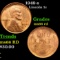 1949-s Lincoln Cent 1c Grades GEM+ Unc RD