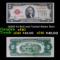 1928D $2 Red seal United States Note Grades xf