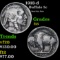 1918-d Buffalo Nickel 5c Grades f+