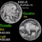 1916-d Buffalo Nickel 5c Grades f, fine
