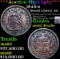 ***Auction Highlight*** 1845-o Seated Liberty Dime 10c Graded ms62 details By SEGS (fc)