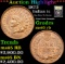 ***Auction Highlight*** 1872 Indian Cent 1c Graded GEM Unc RB BY USCG (fc)