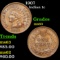 1907 Indian Cent 1c Grades Select Unc