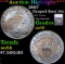 ***Auction Highlight*** 1807 Draped Bust Half Dollar 50c Graded au58 BY SEGS (fc)
