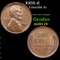 1935-d Lincoln Cent 1c Grades GEM Unc RB