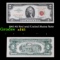 1963 $2 Red seal United States Note Grades xf+