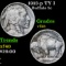 1913-p TY I Buffalo Nickel 5c Grades vf+