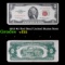 1953 $2 Red Seal United States Note Grades vf++