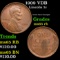 1909 VDB Lincoln Cent 1c Grades GEM Unc RB