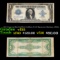 1923 $1 large size Blue Seal Silver Certificate, Fr-237 Signatures of Speelman & White Grades vf+