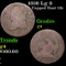 1820 Lg 0 Capped Bust Dime 10c Grades g, good