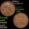 1913-p Lincoln Cent 1c Grades Choice AU/BU Slider