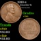 1910-s Lincoln Cent 1c Grades vf+
