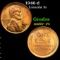 1946-d Lincoln Cent 1c Grades Gem+ Unc RB