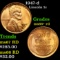 1947-d Lincoln Cent 1c Grades GEM++ RD
